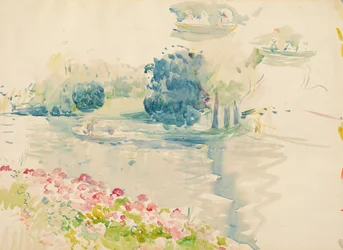 Geranium nad jeziorem, 1893